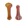 Glass Chillum - 9cm Handmade Borosilicate Glass Artisan Tobacco Pipe