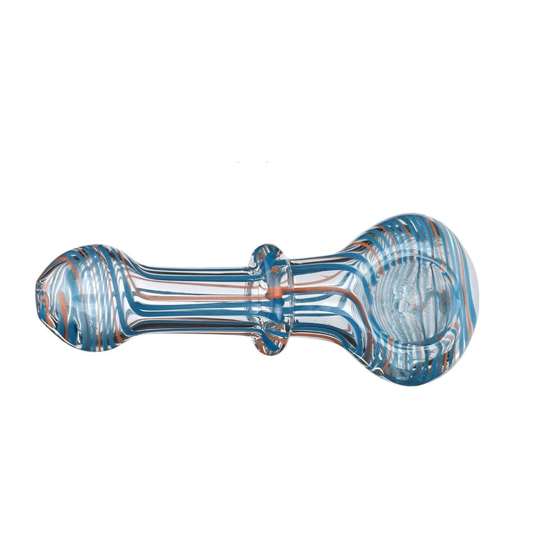 Glass Chillum - 9cm Handmade Borosilicate Glass Artisan Tobacco Pipe