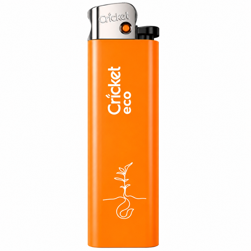 Cricket ED1 Eco Series Flint Lighter — Eco Orange