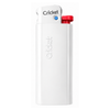 Cricket ED1 Mini Navy Series Flint Lighter — White