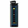Cricket ED1 Retro Gaming C16 Black Flint Lighter — Print 02