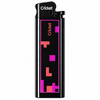 Cricket ED1 Retro Gaming C16 Black Flint Lighter — Print 04