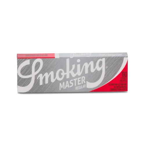 Smoking Master Regular (Silver), Smoking Rolling Paper (Regular, 50)